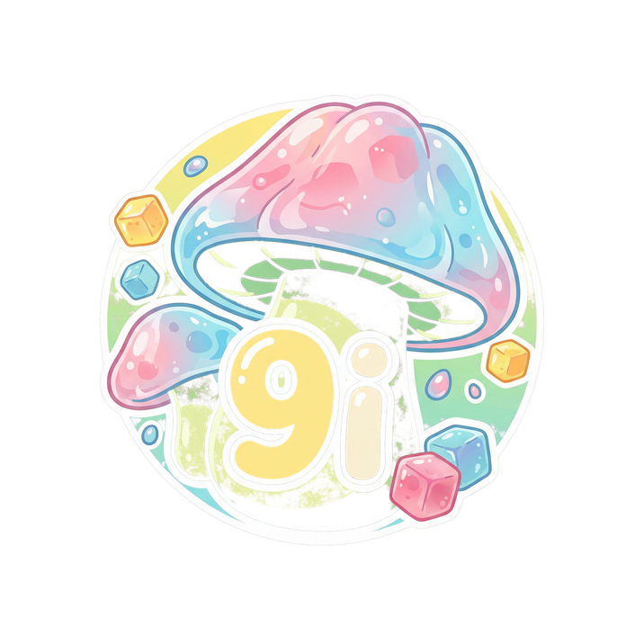 9i果冻制作厂蘑菇Logo